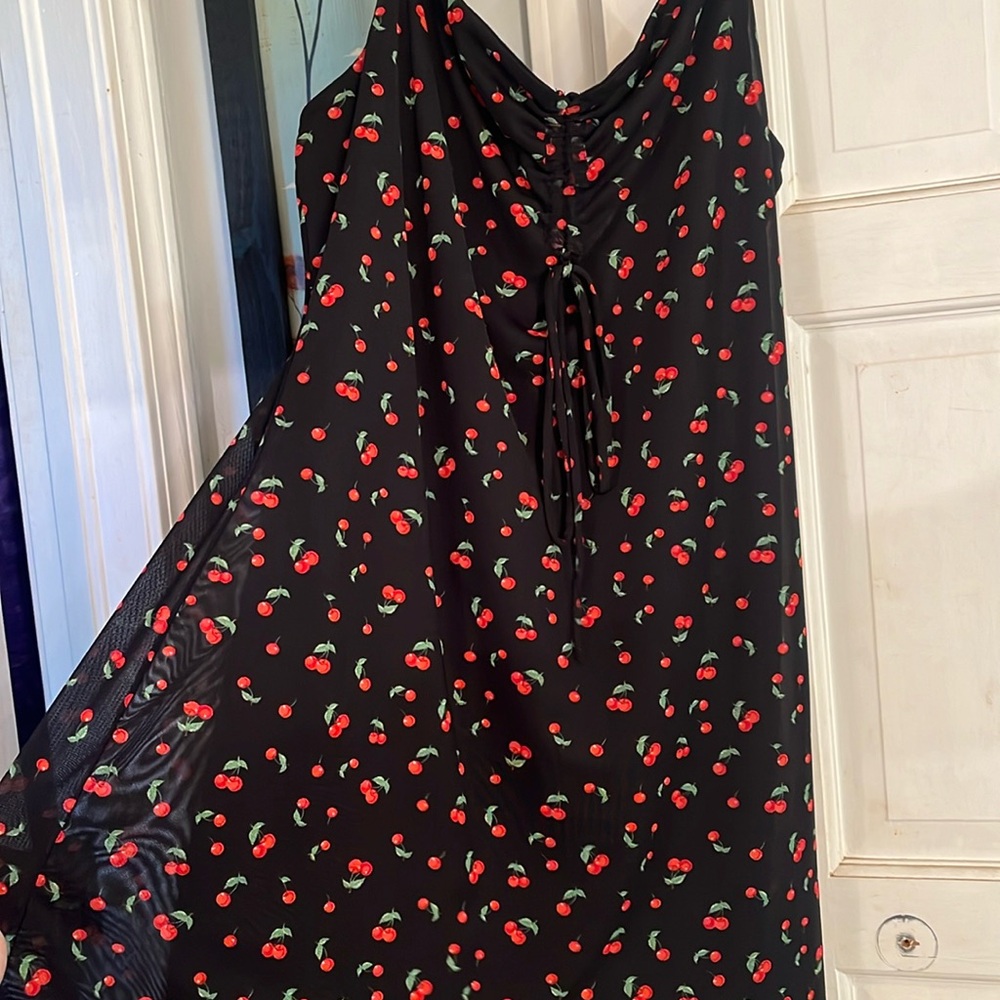Large Rue 21 Y2K cherry dress